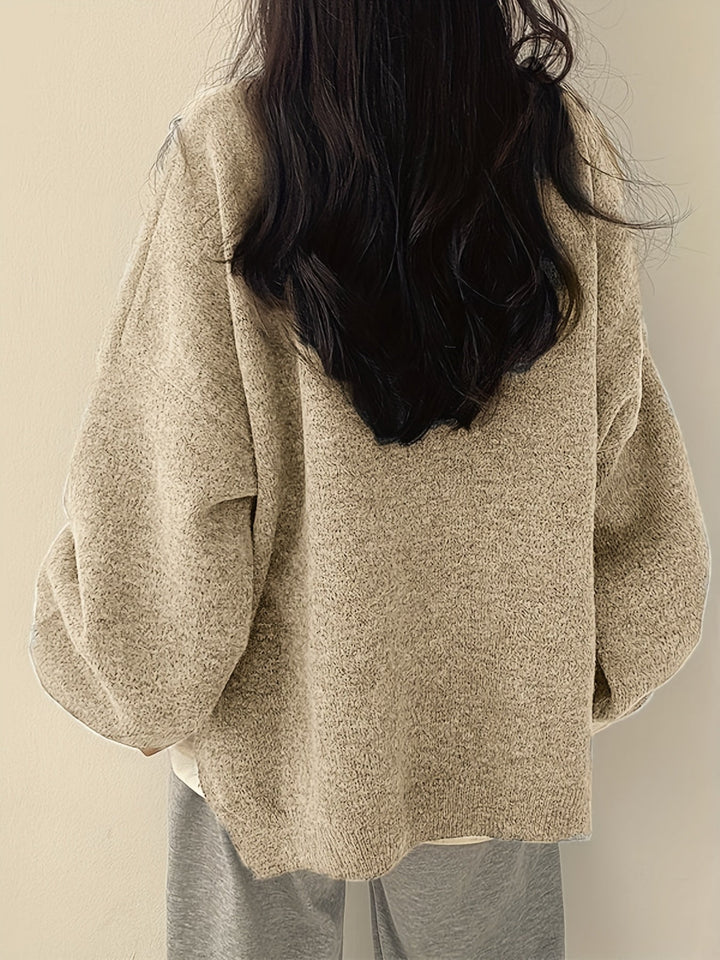 Berry Bliss Oversized Sweater