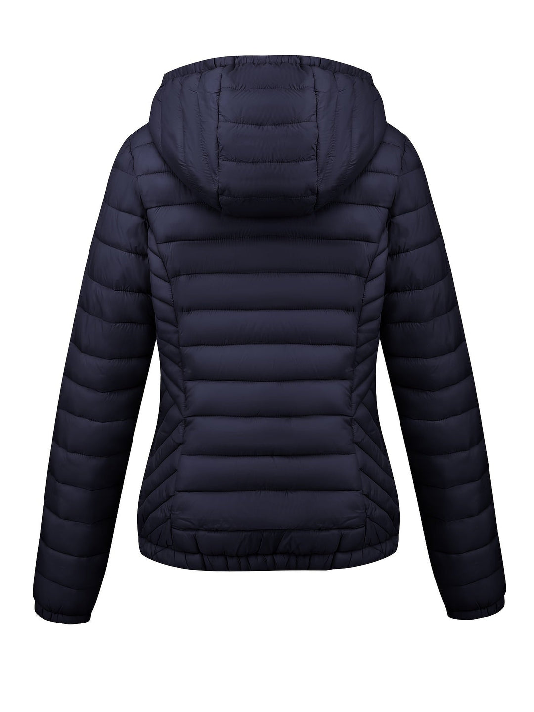 Amber Glow Puffer Jacket