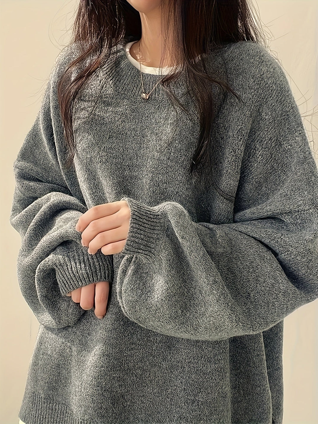 Berry Bliss Oversized Sweater