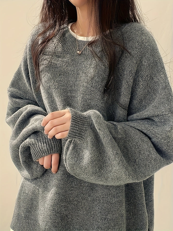 Berry Bliss Oversized Sweater