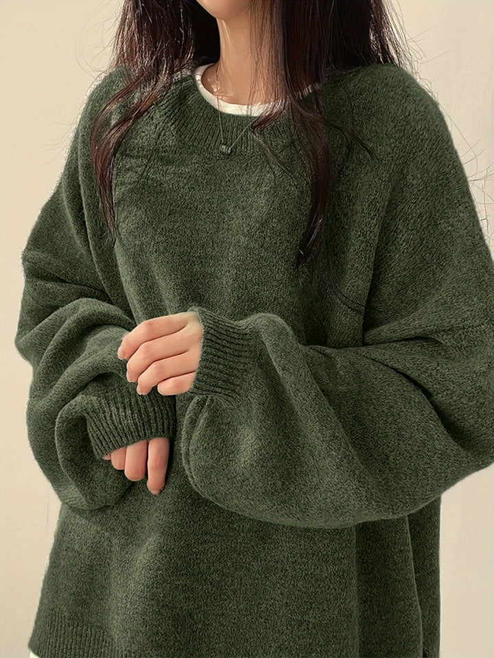 Berry Bliss Oversized Sweater