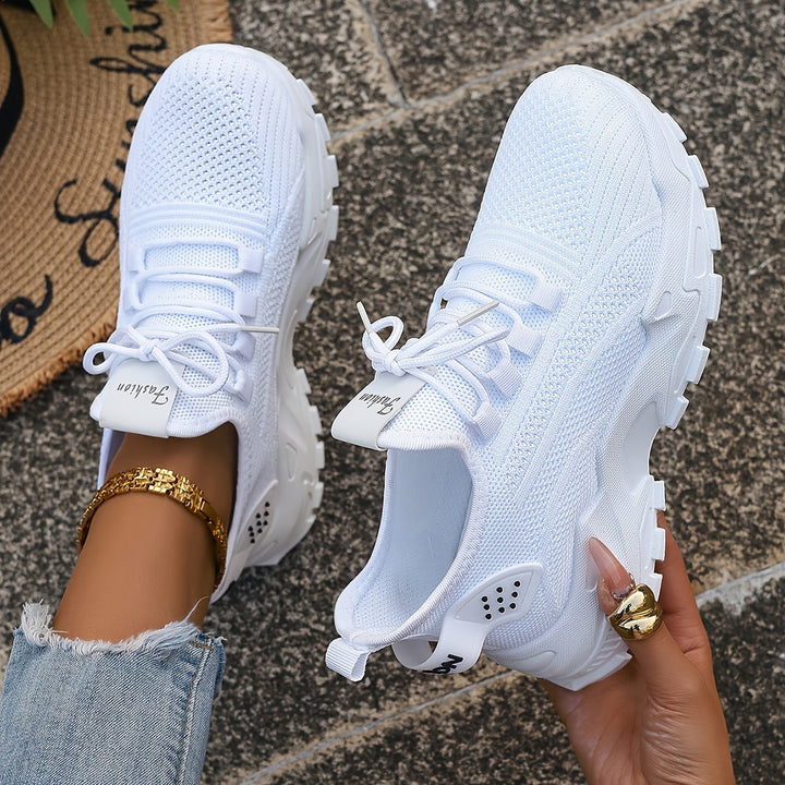 Breathable Knit Running Sneakers