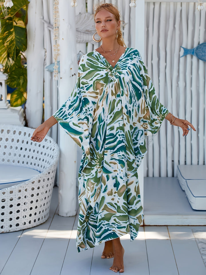 Ocean Mirage Maxi Kaftan