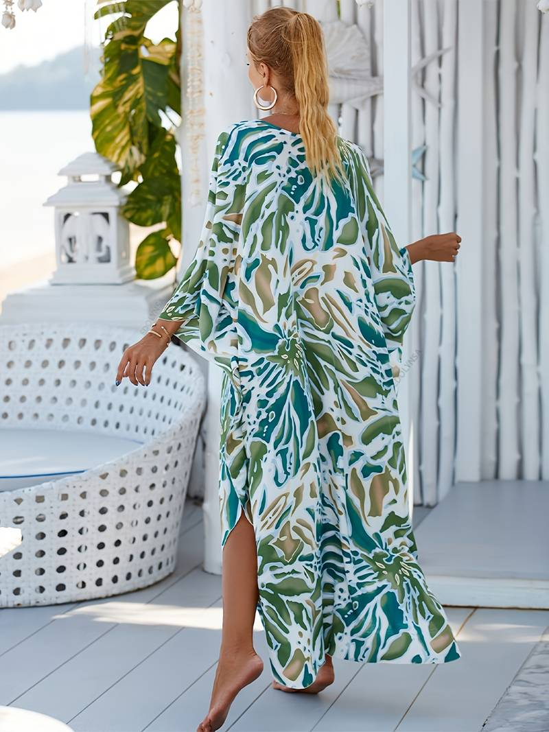 Ocean Mirage Maxi Kaftan