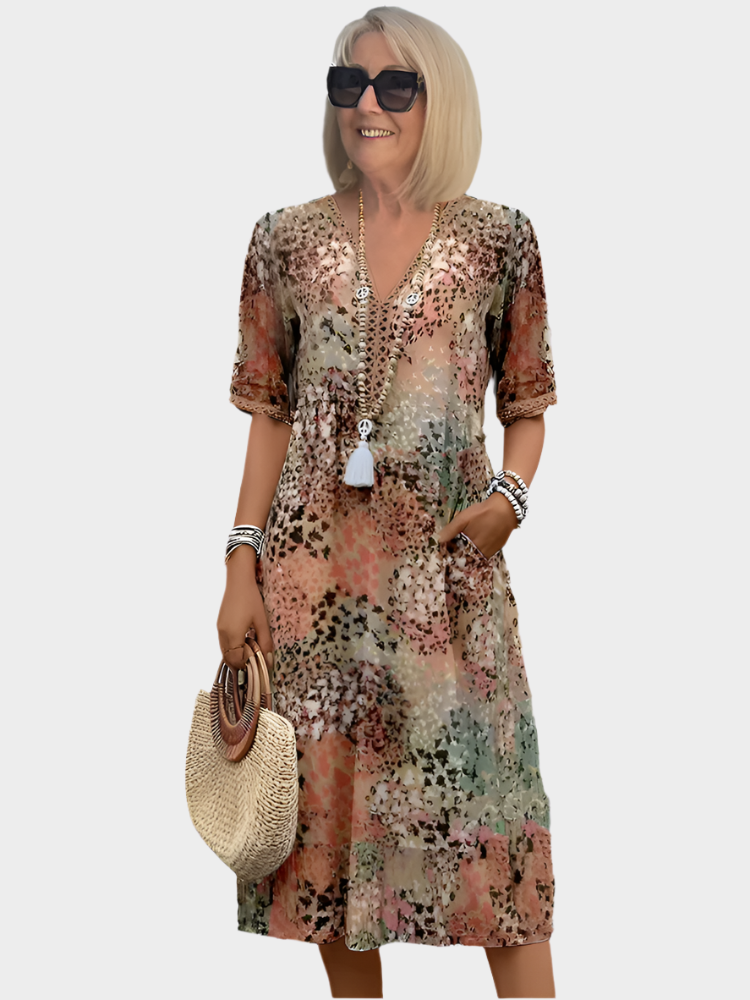 Live Midi Dress with Pockets