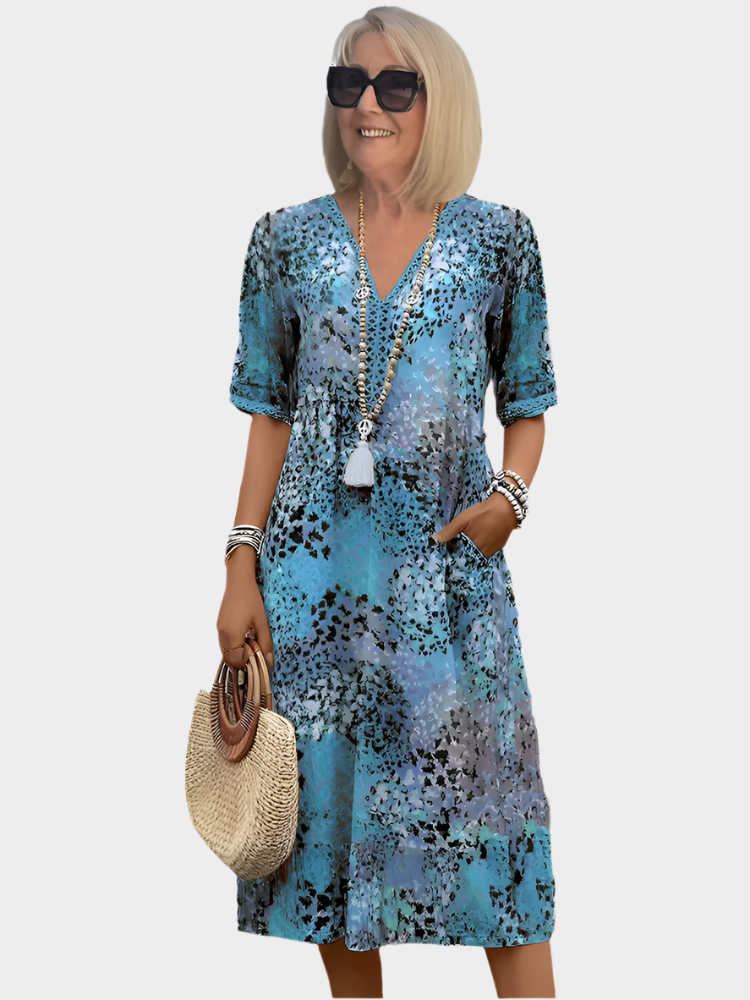 Live Midi Dress with Pockets