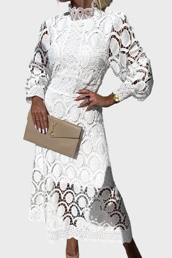 Romantic lace dress
