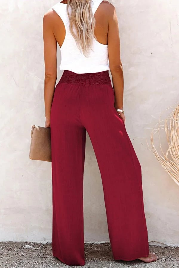 Sage Breeze High-Waist Pants