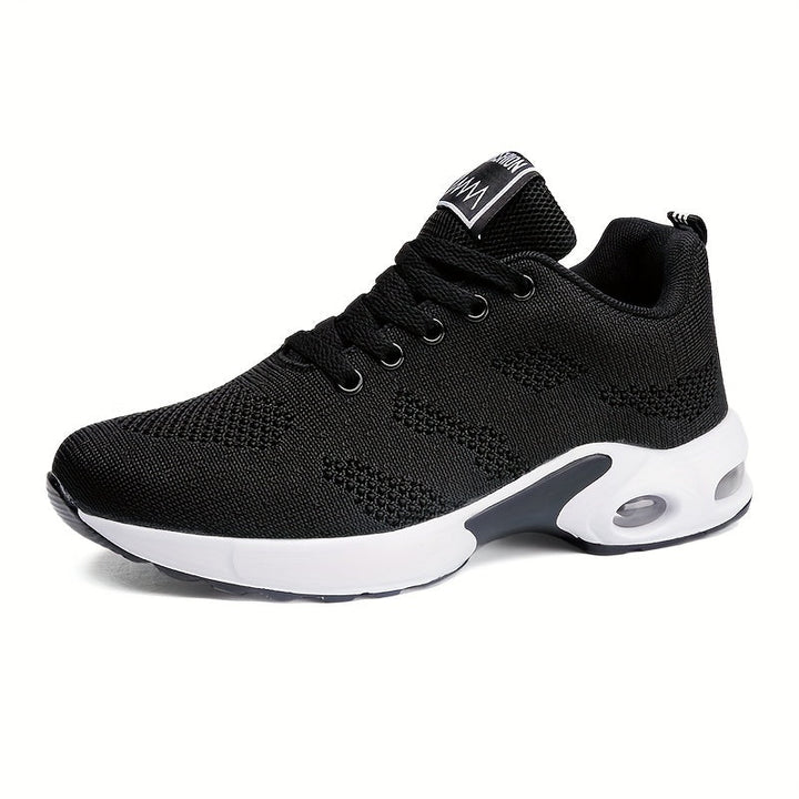 AeroFlex White Air-Cushion Sneakers