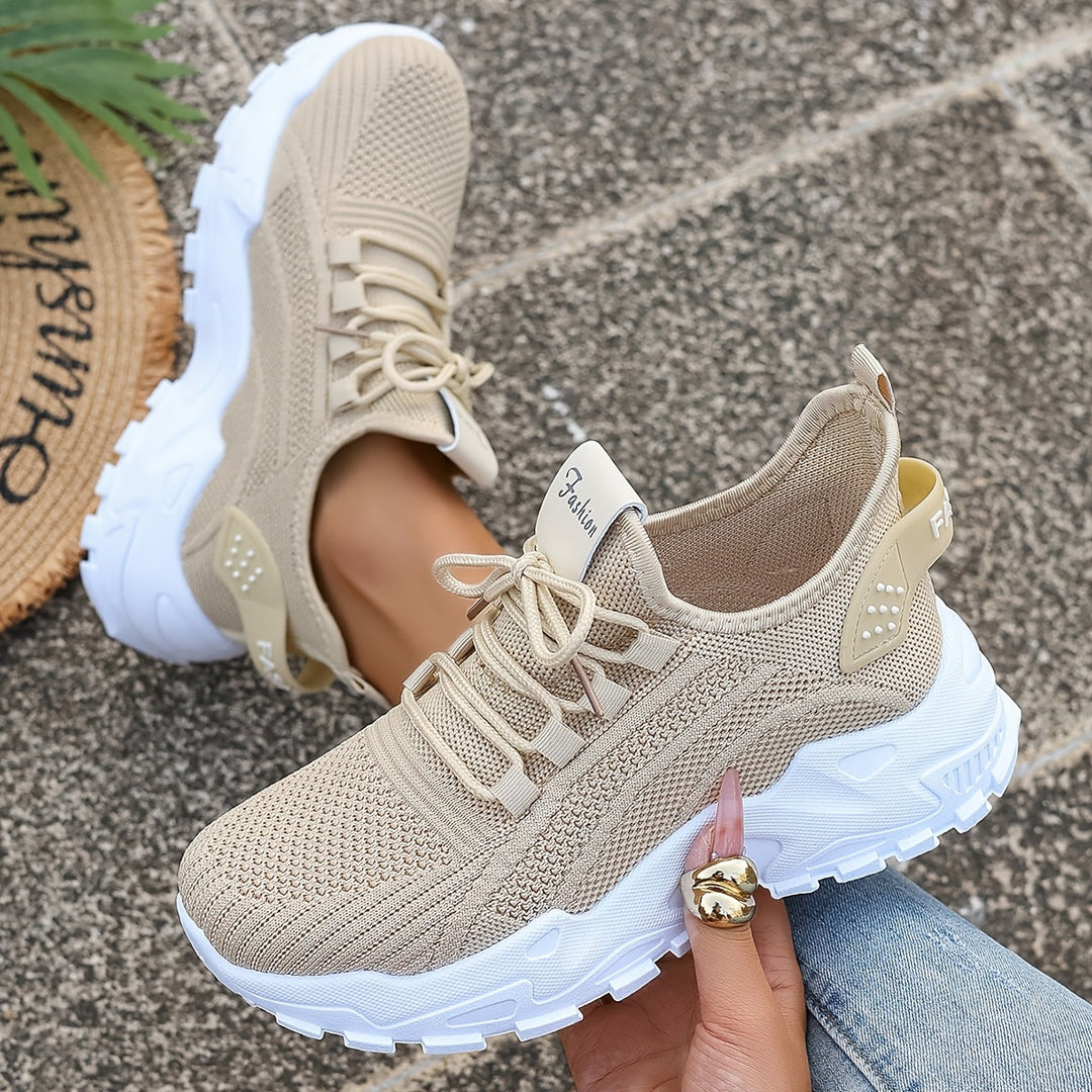 Breathable Knit Running Sneakers