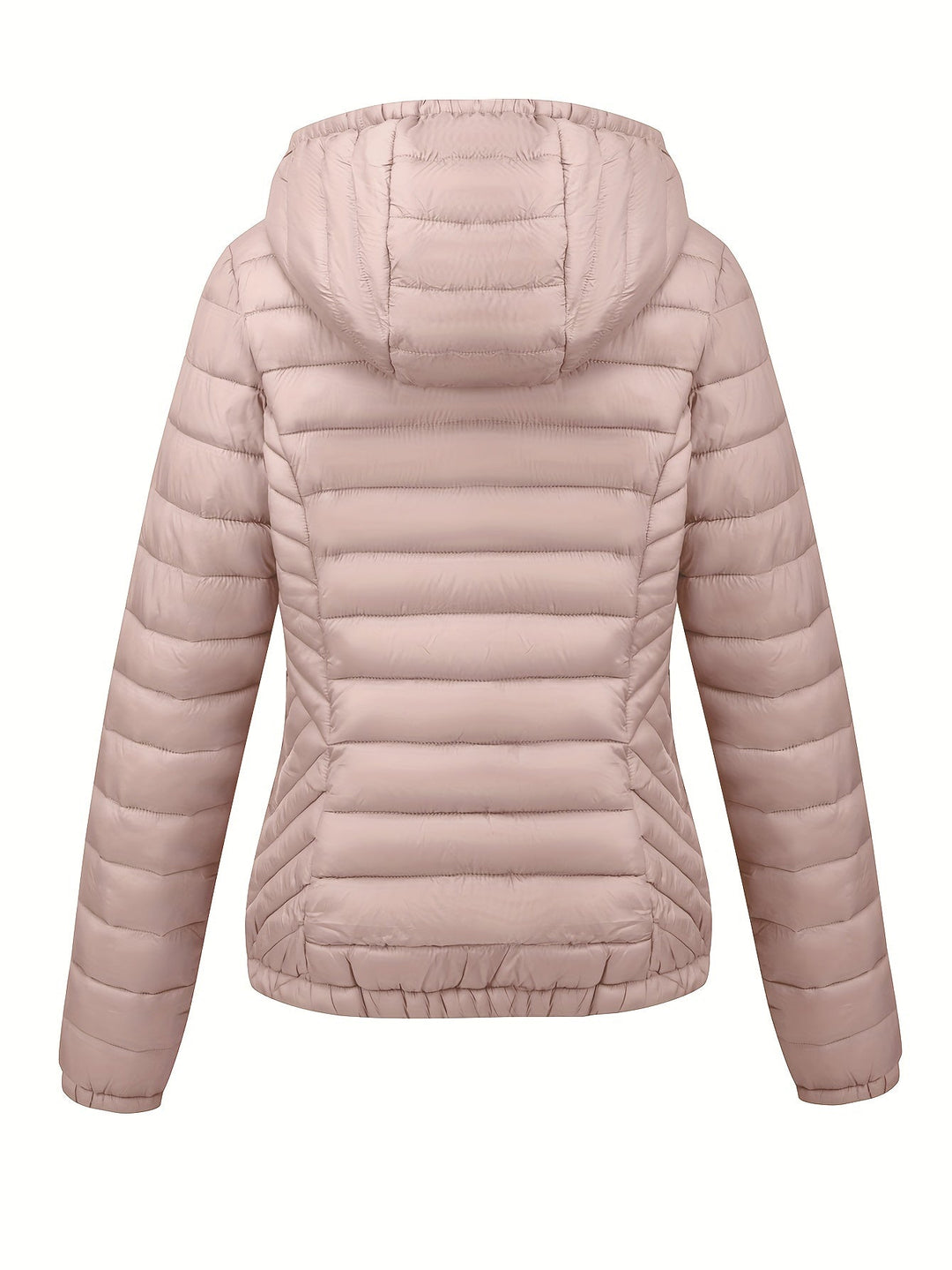 Amber Glow Puffer Jacket