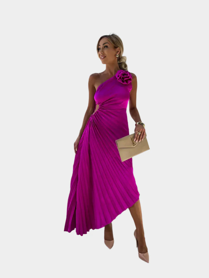 Floral Dress with Notes of Romance