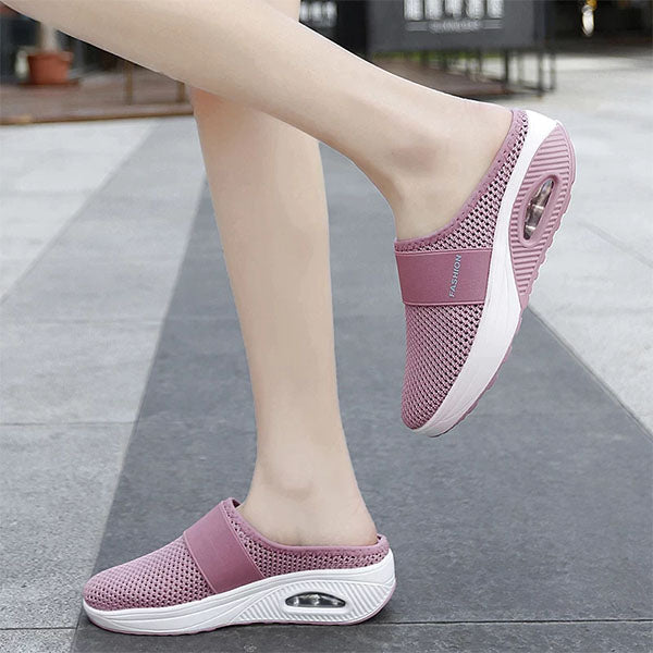 BreezeWalk Mesh Slip-On Mules