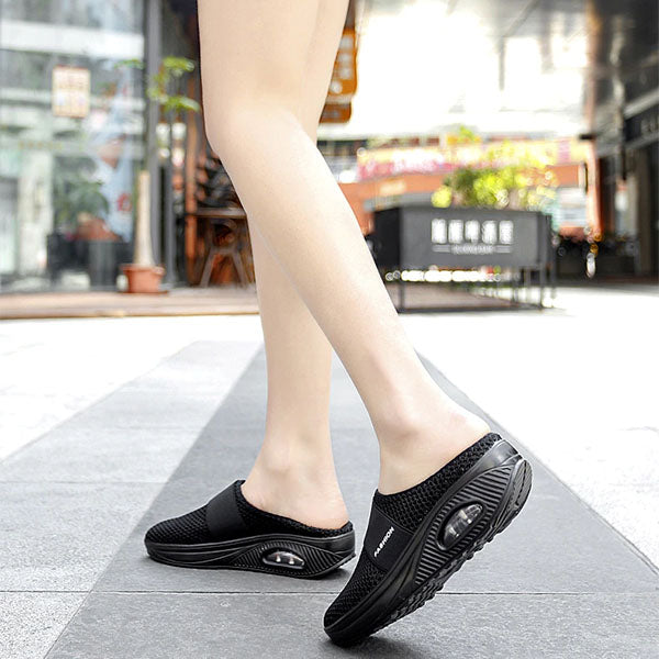 BreezeWalk Mesh Slip-On Mules