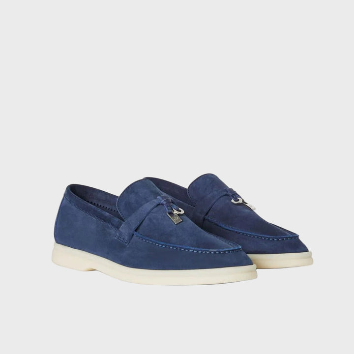 Suede Tassel Loafers