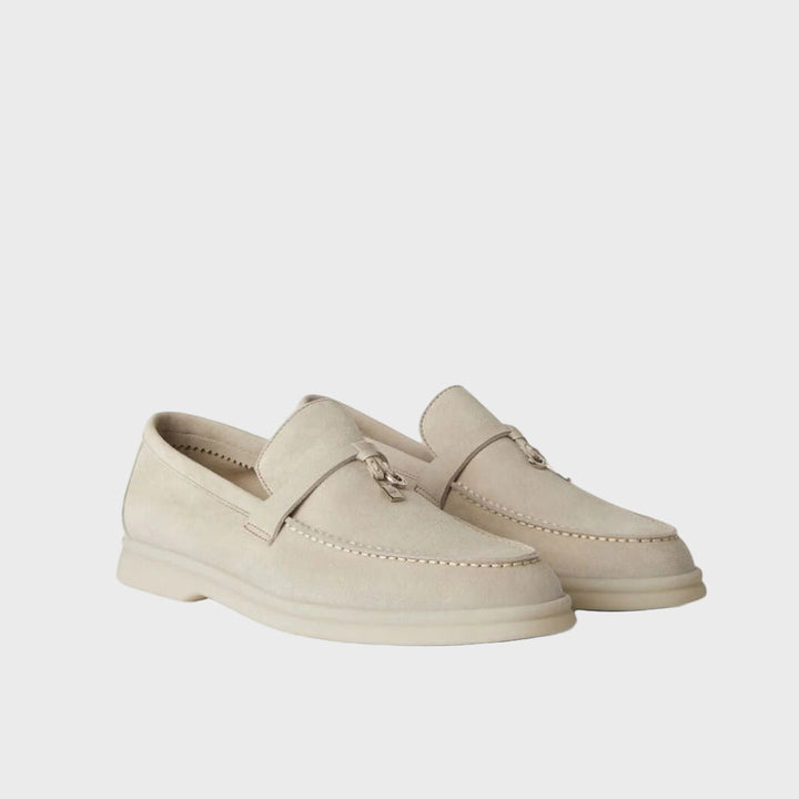 Suede Tassel Loafers