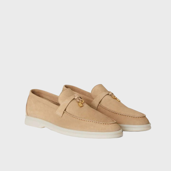 Suede Tassel Loafers