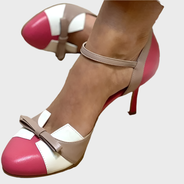 Pastel Charm Bow Heels