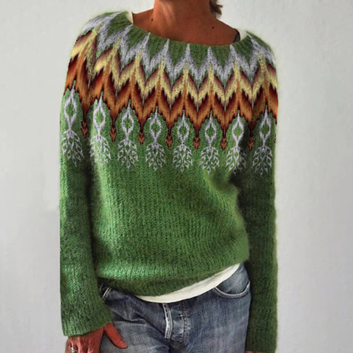 Alpine Twilight Knit Sweater