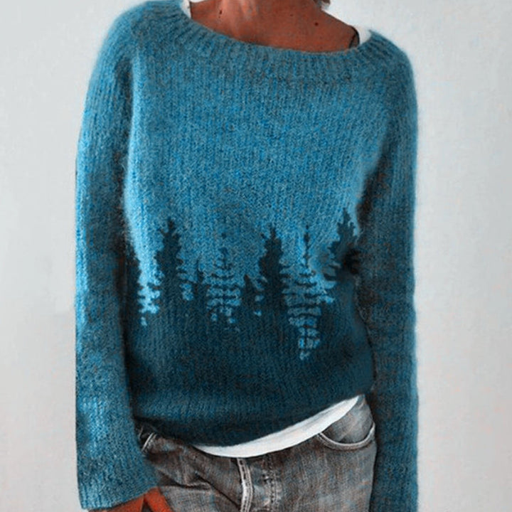 Alpine Twilight Knit Sweater