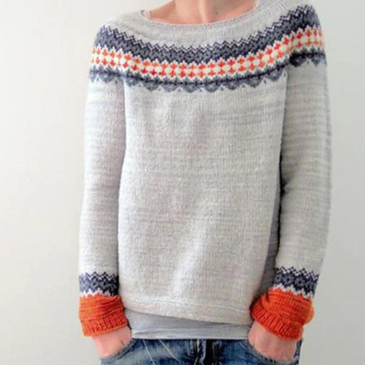 Alpine Twilight Knit Sweater