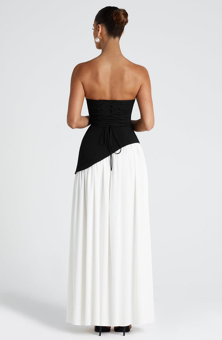 Luxe Strapless Maxi Dress