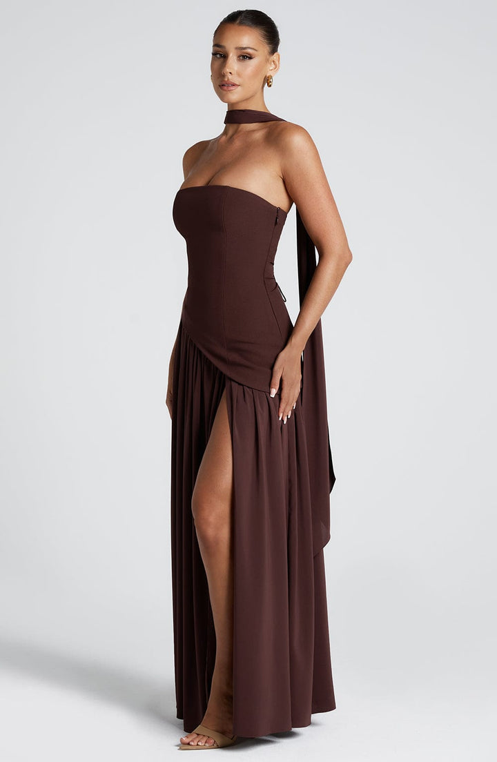 Luxe Strapless Maxi Dress