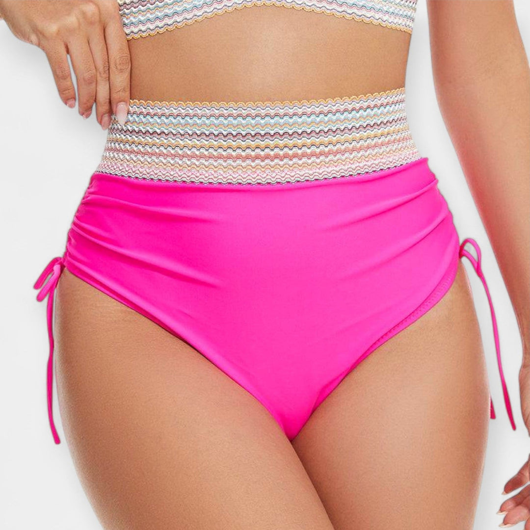 High-Waisted Bikini with Support