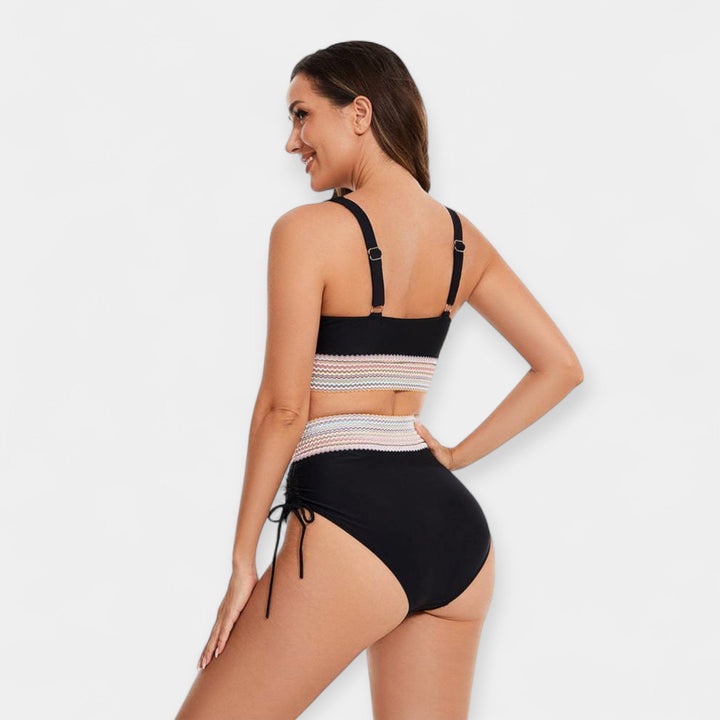 High-Waisted Bikini with Support