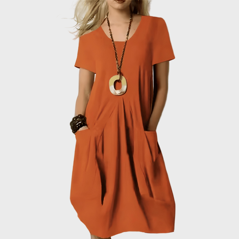 Casual Pocket Dress