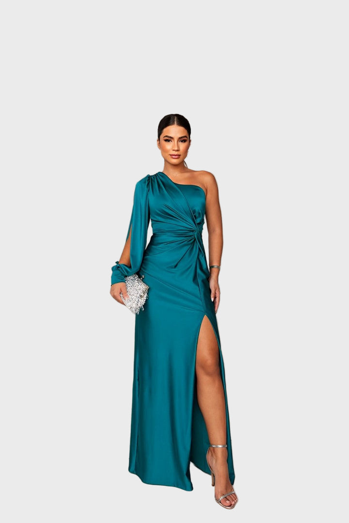 One-Shoulder Maxi Dress