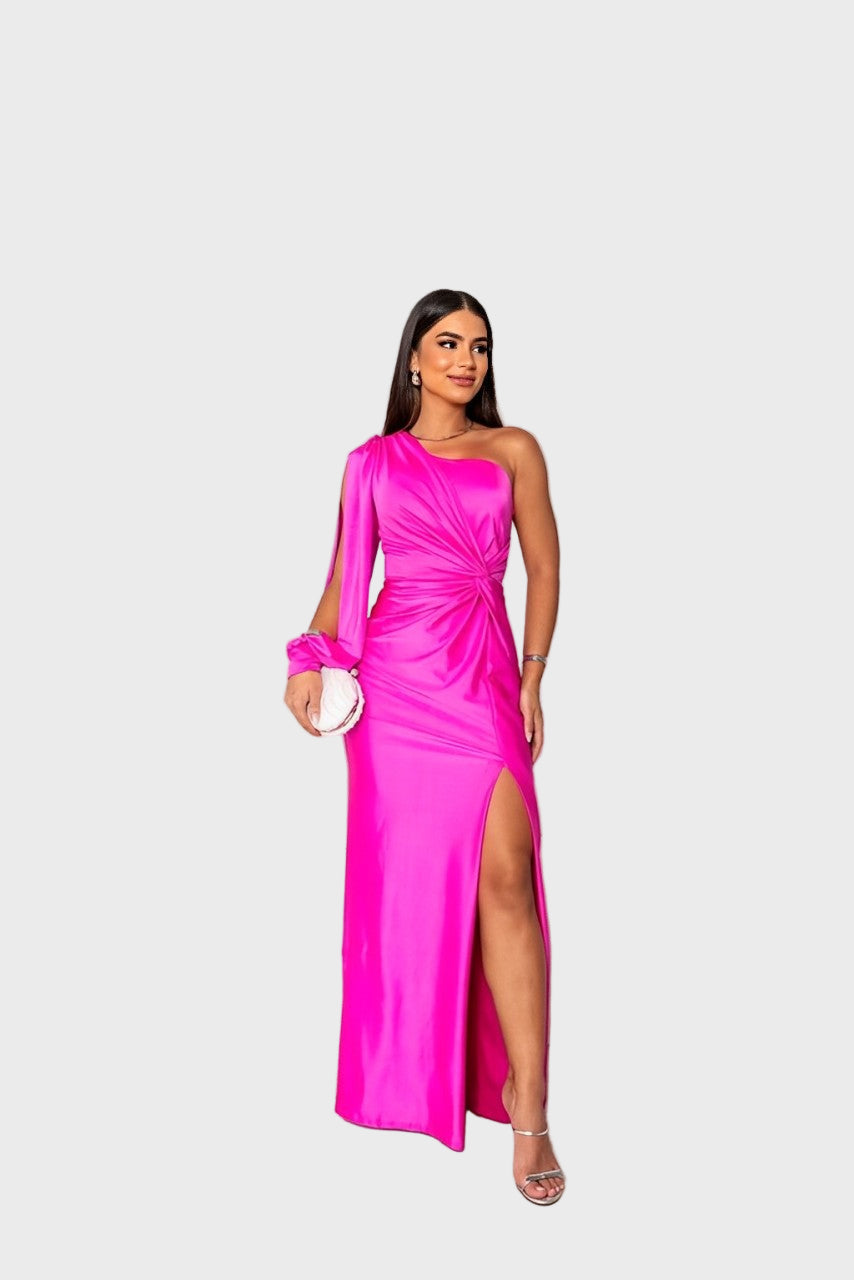 One-Shoulder Maxi Dress