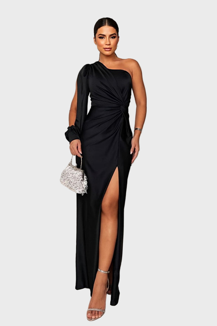 One-Shoulder Maxi Dress